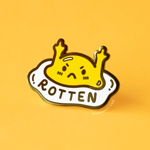"Rotten Egg" Enamel Pin