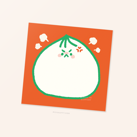 "Steam Bun" Memo Pad