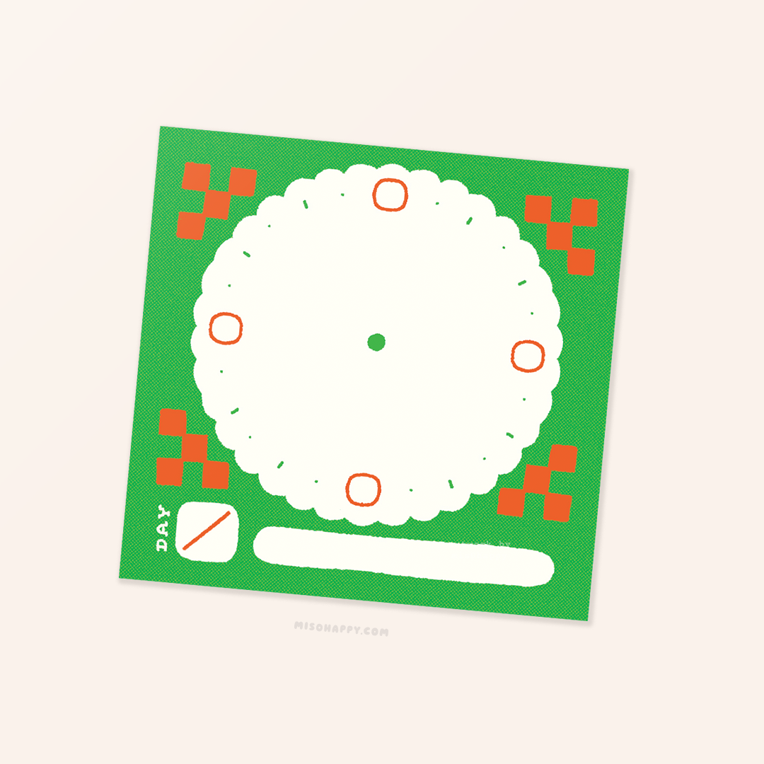 "Time Block" Memo Pad