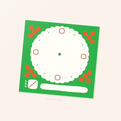 "Time Block" Memo Pad