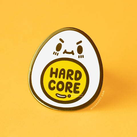 "Hardcore Egg" Enamel Pin