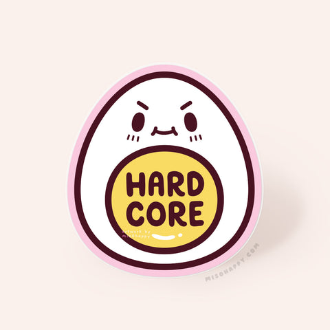 "Hardcore Egg" Sticker