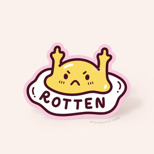 "Rotten Egg" Sticker
